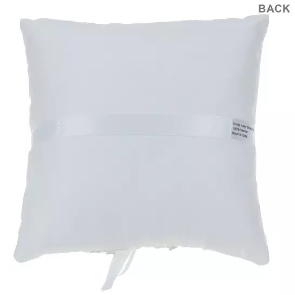 Hobby Lobby His & Hers Ring Bearer Pillows - Picture 2 of 3